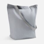 Шопер B5, серый с серыми ручками