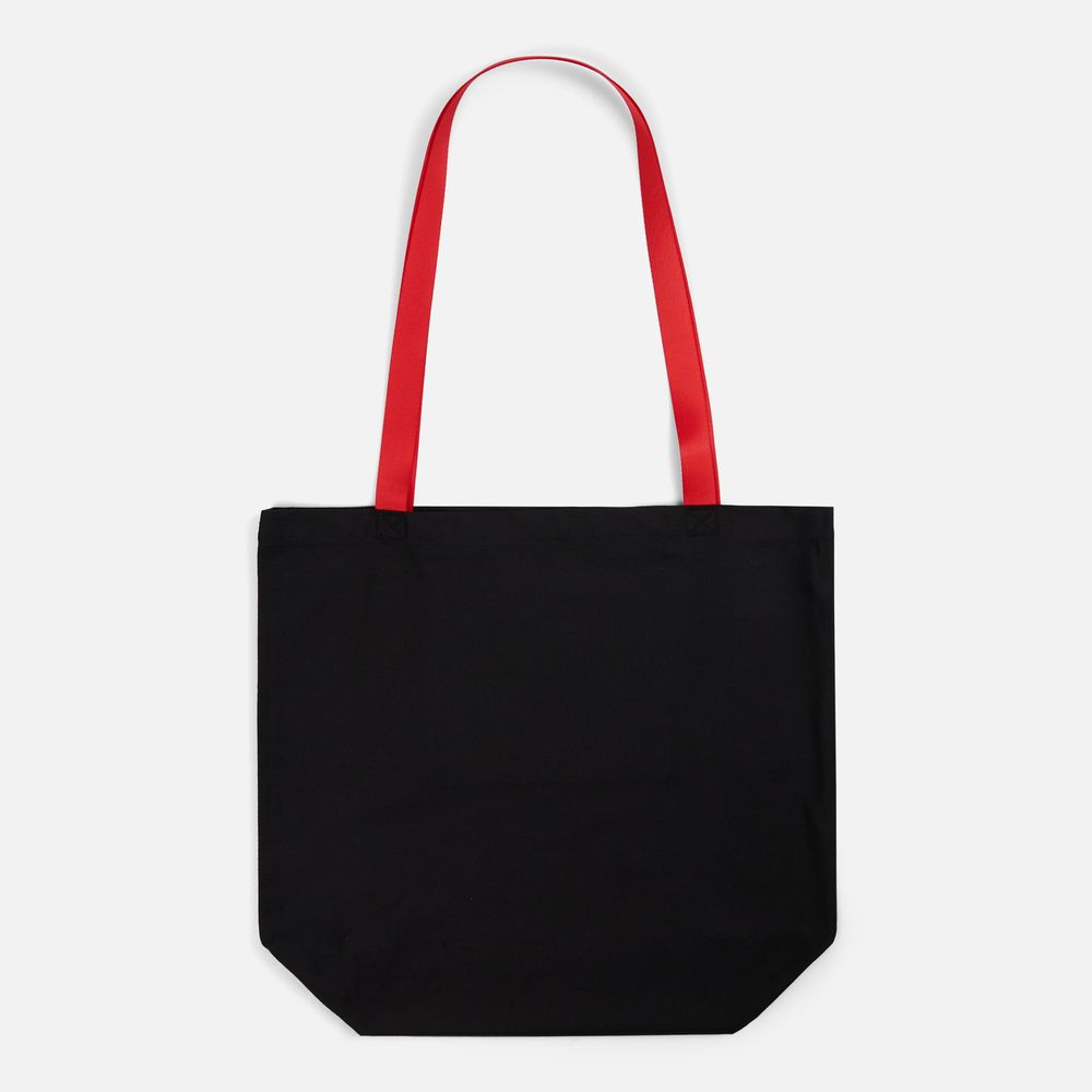 Шопер B5, черный с красными ручками — изображение 2