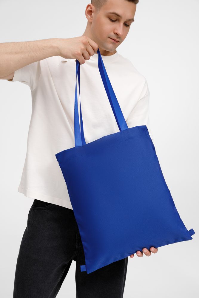 Шопер B3, синий с синими ручками — изображение 3