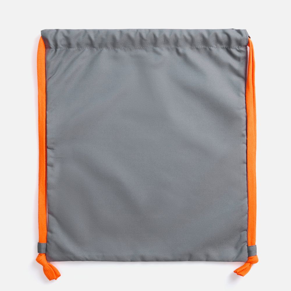 Рюкзак B3, серый с оранжевыми лямками — изображение 3