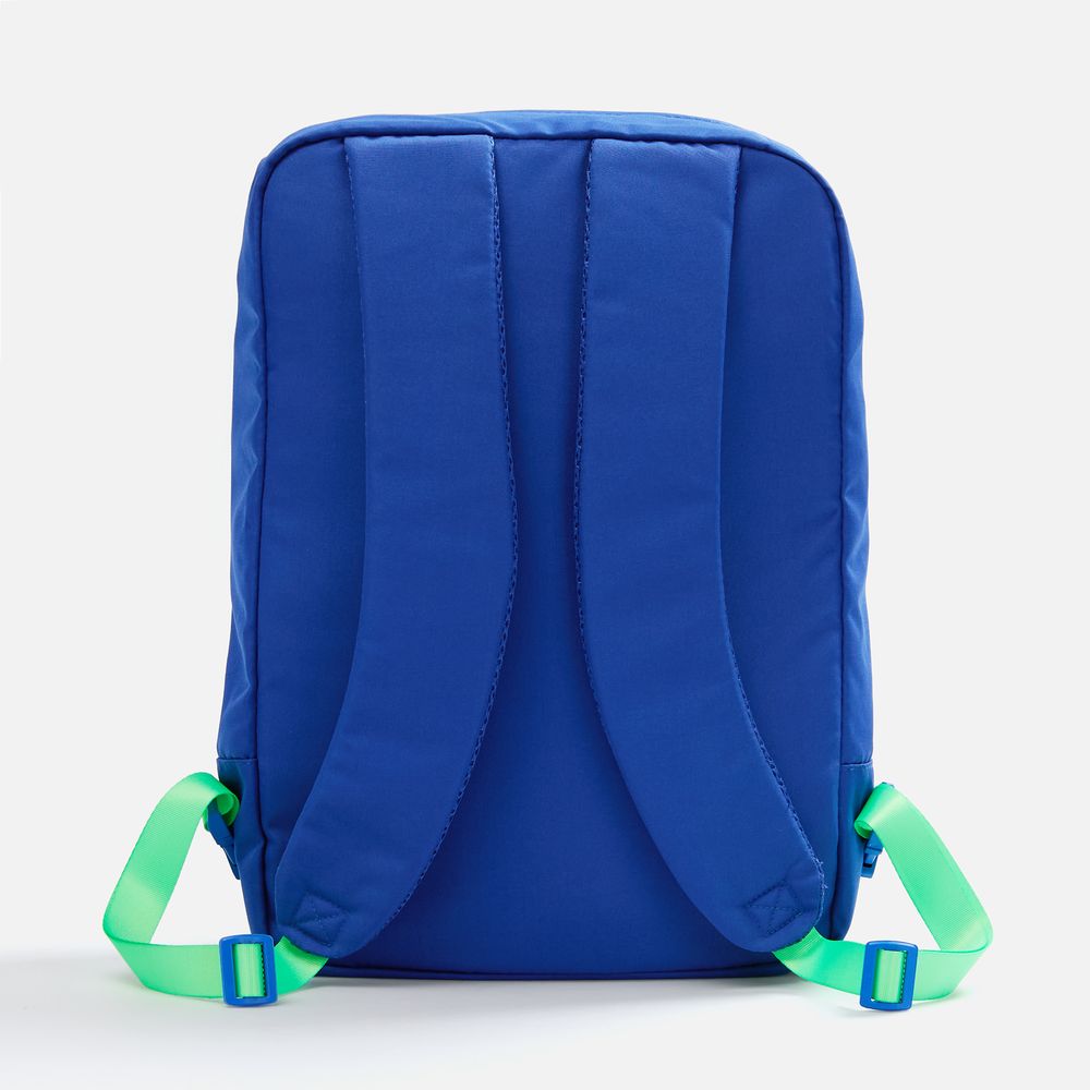 Рюкзак B2, синий с зелеными стропами — изображение 2