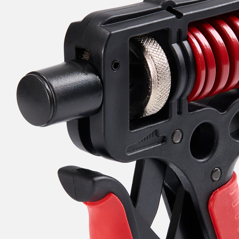 Эспандер кистевой пружинный Motive Power, черный с красным — изображение 4