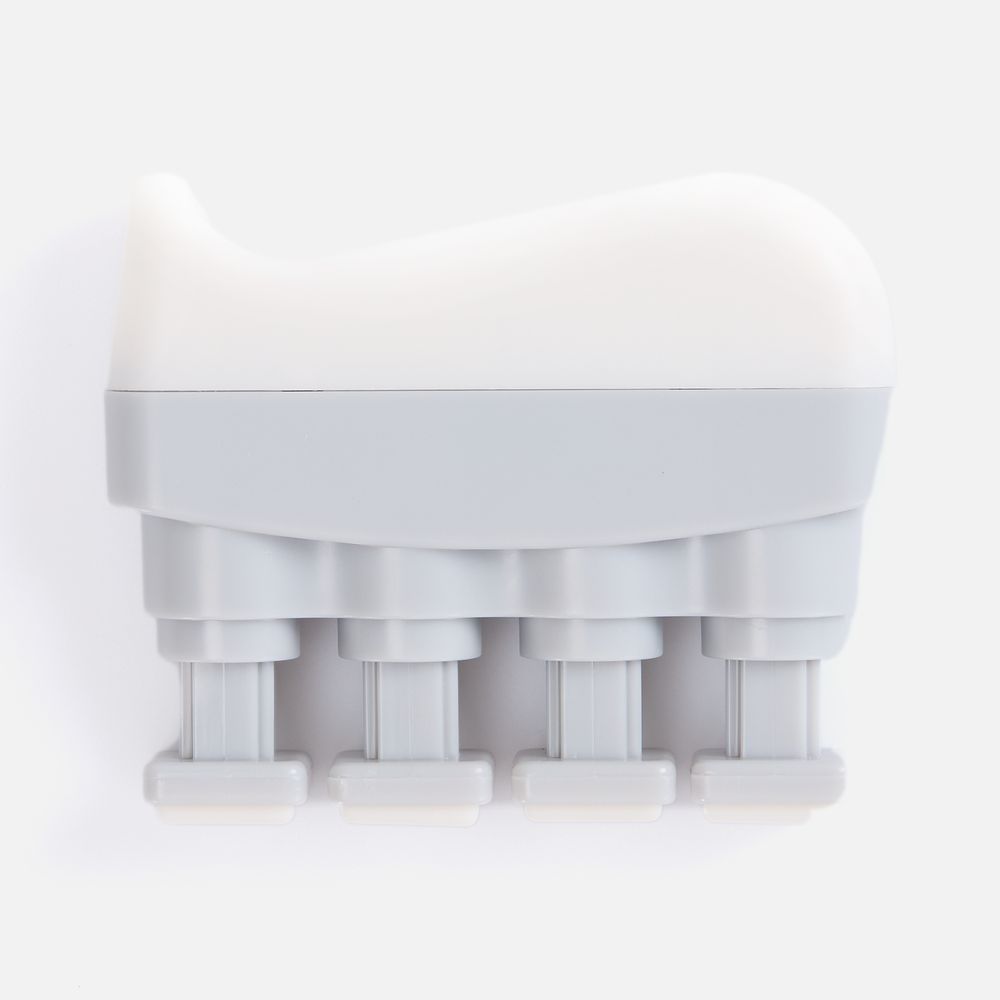 Эспандер кистевой FingerTap, серый с белым — изображение 2