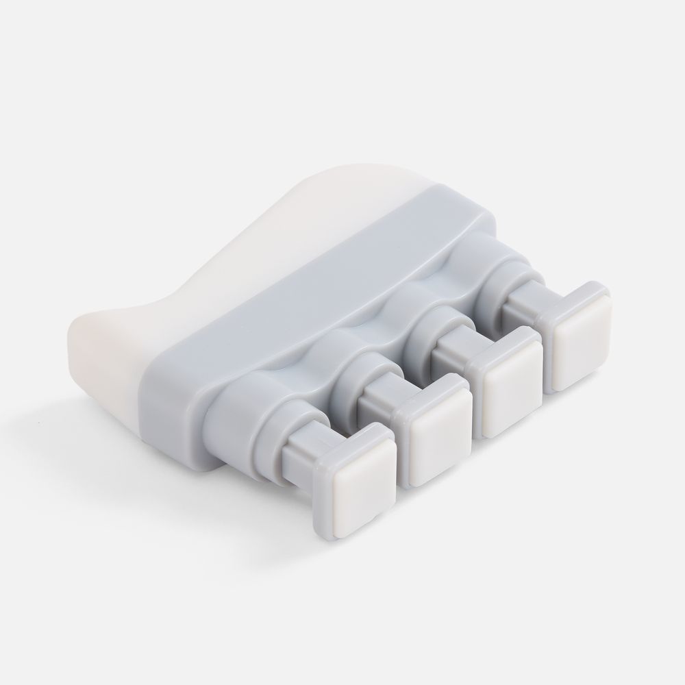 Эспандер кистевой FingerTap, серый с белым — изображение 3