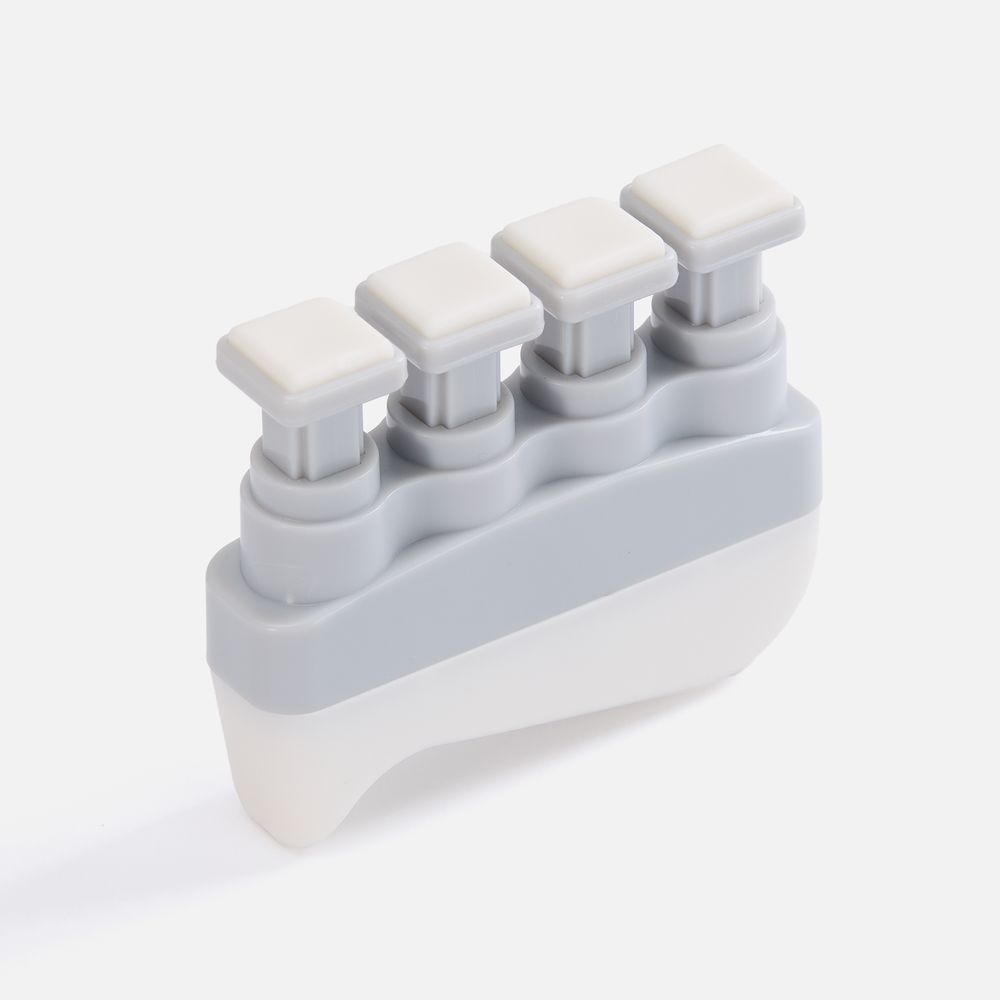 Эспандер кистевой FingerTap, серый с белым — изображение 4