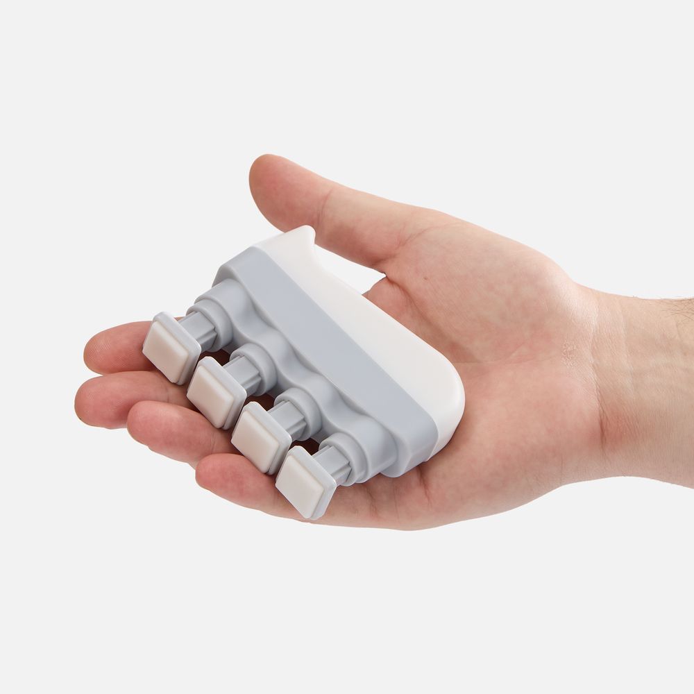 Эспандер кистевой FingerTap, серый с белым — изображение 5