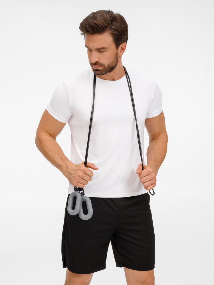 Мультифункциональная скакалка с эспандером Multi McFly, серая — изображение 8