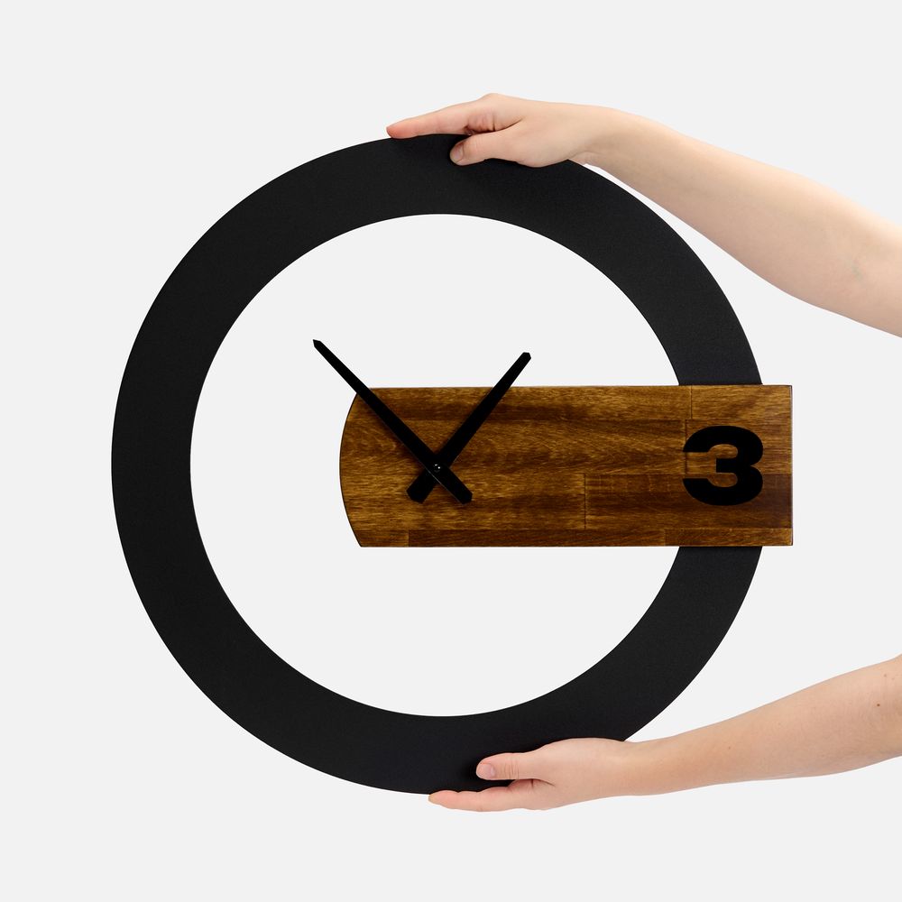 Часы TimeLord, черные с коричневым — изображение 6