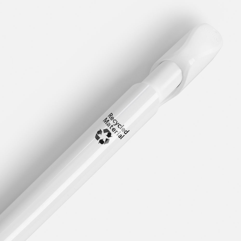 Ручка шариковая Evoxx Recycled, белая — изображение 5