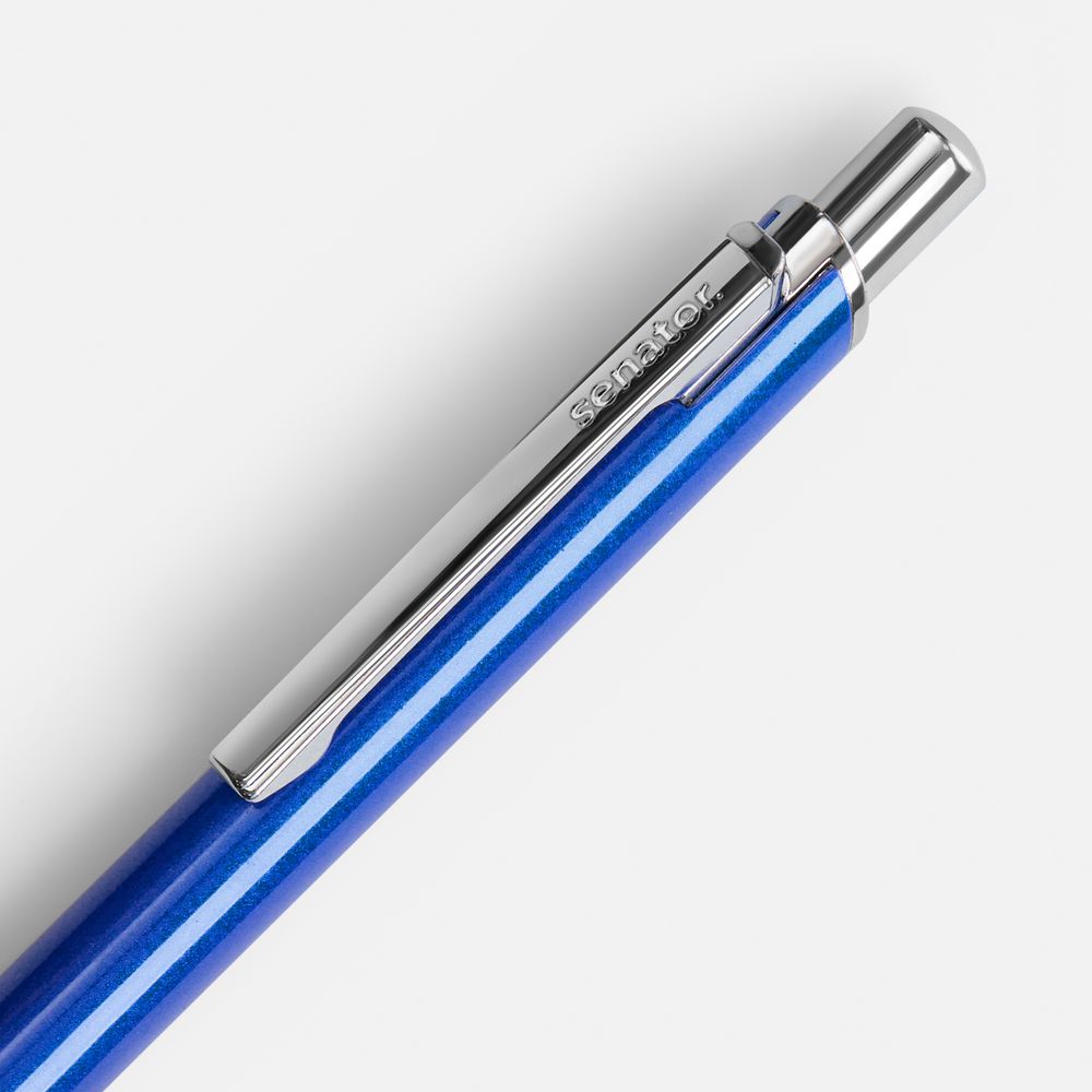 Ручка шариковая Arvent Glossy, синяя — изображение 4