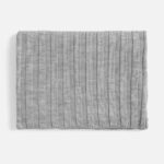 Шарф Metelitsa, серебристо-серый меланж