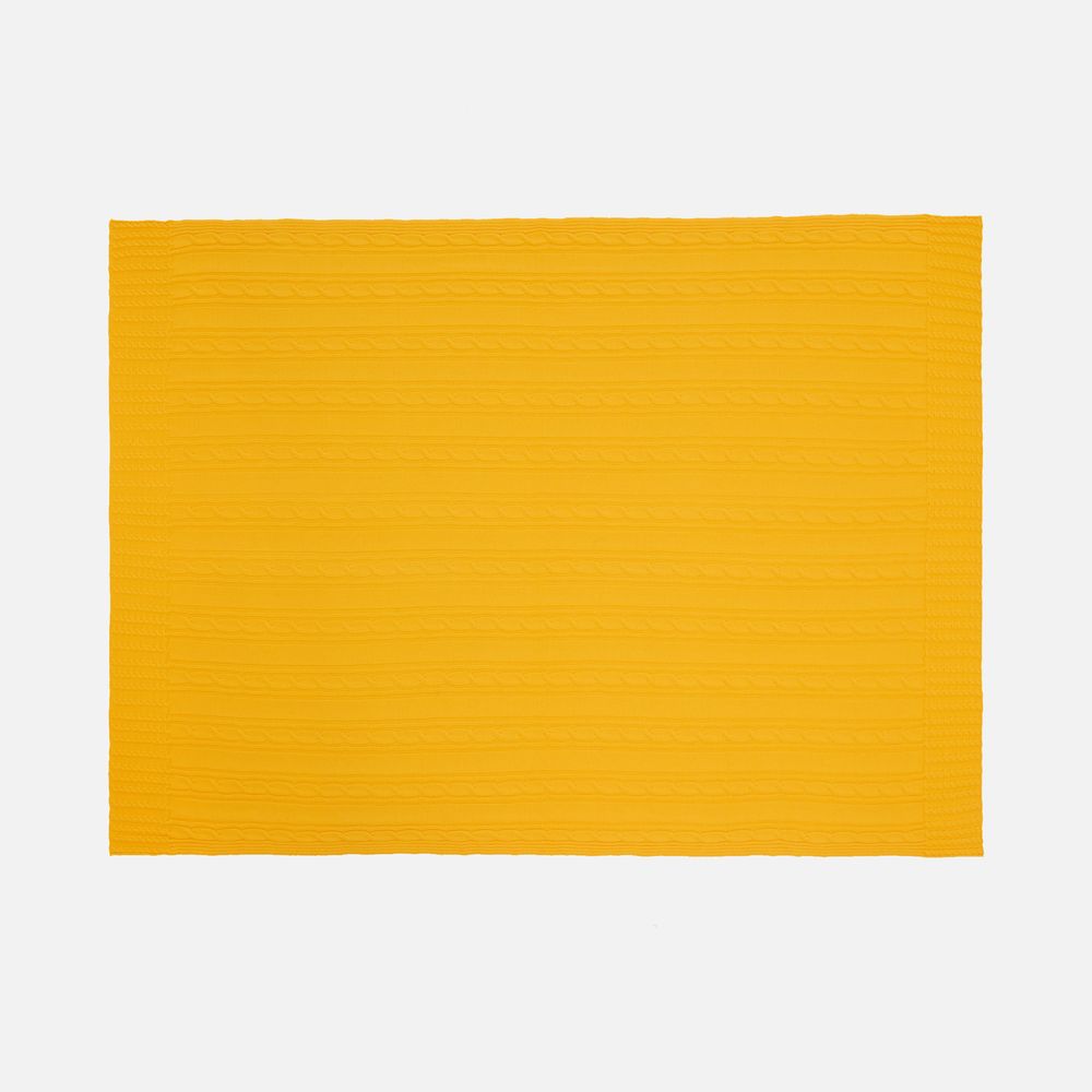 Плед Remitti, желтый — изображение 4