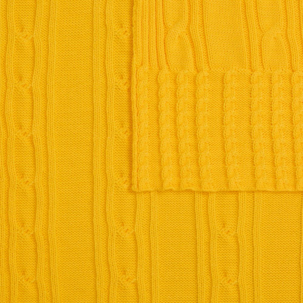 Плед Remitti, желтый — изображение 3