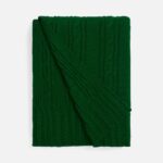 Плед Remitti, глубокий зеленый