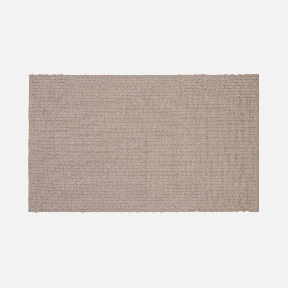 Плед Braidera, бежевый меланж — изображение 4