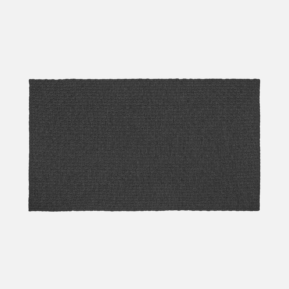 Плед Braidera, темно-серый меланж (асфальт) — изображение 4