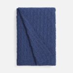 Плед Braidera, синий (черника)