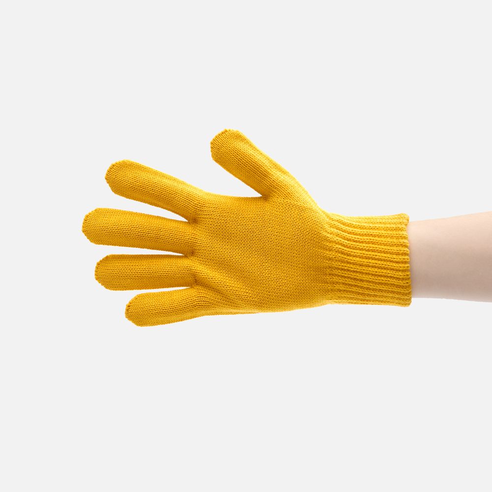 Перчатки Nobilis Mono, желтые (медовые) — изображение 2