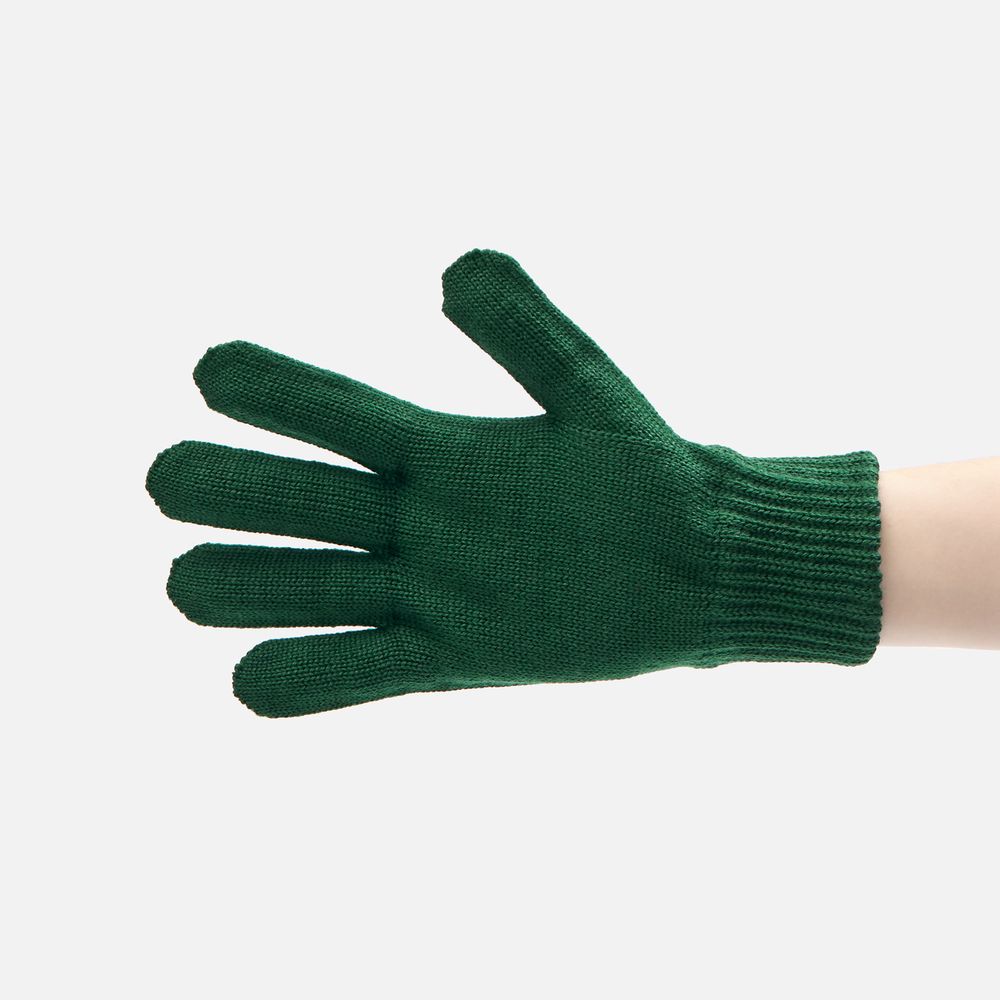 Перчатки Nobilis Mono, темно-зеленые (изумруд) — изображение 2