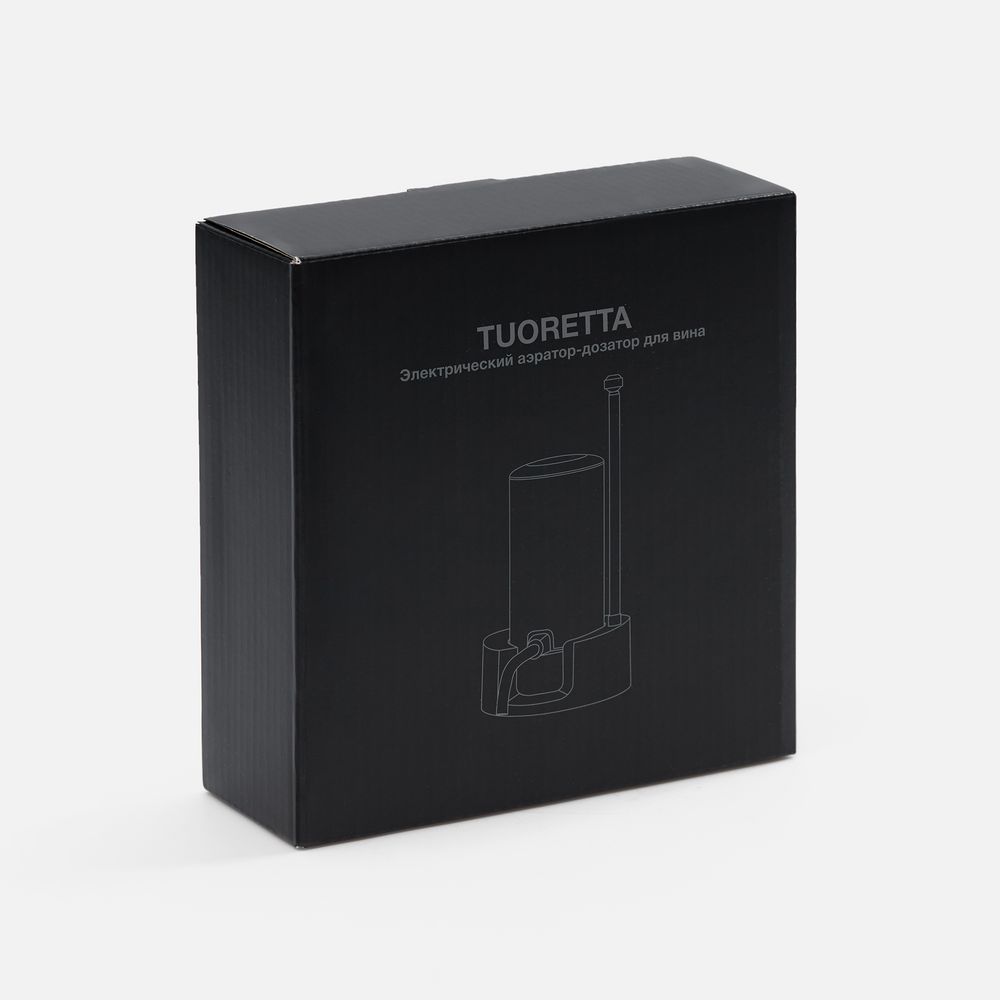 Электрический аэратор-дозатор для вина Tuoretta, серебристый — изображение 12