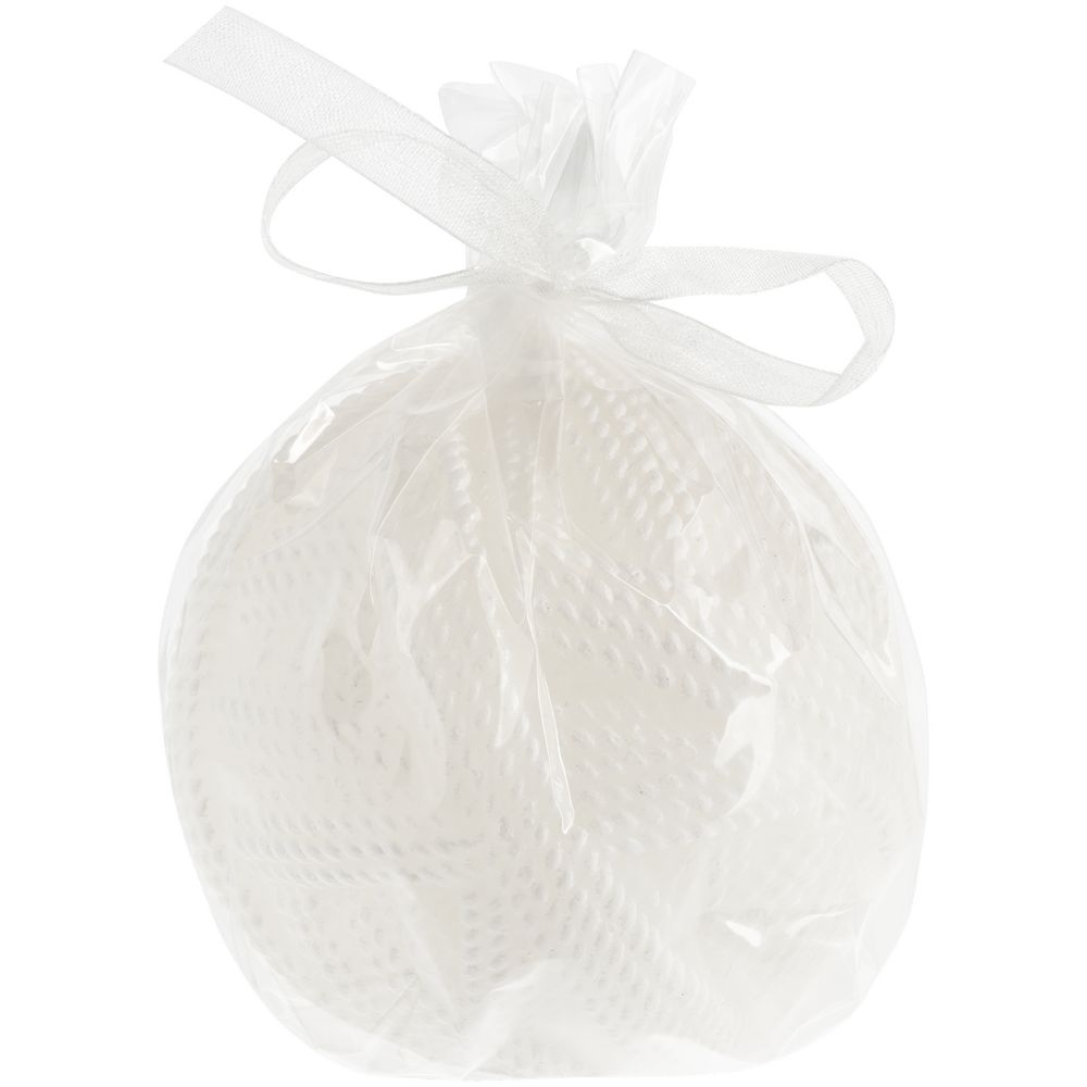 Свеча Kniteam, клубок, белый — изображение 2