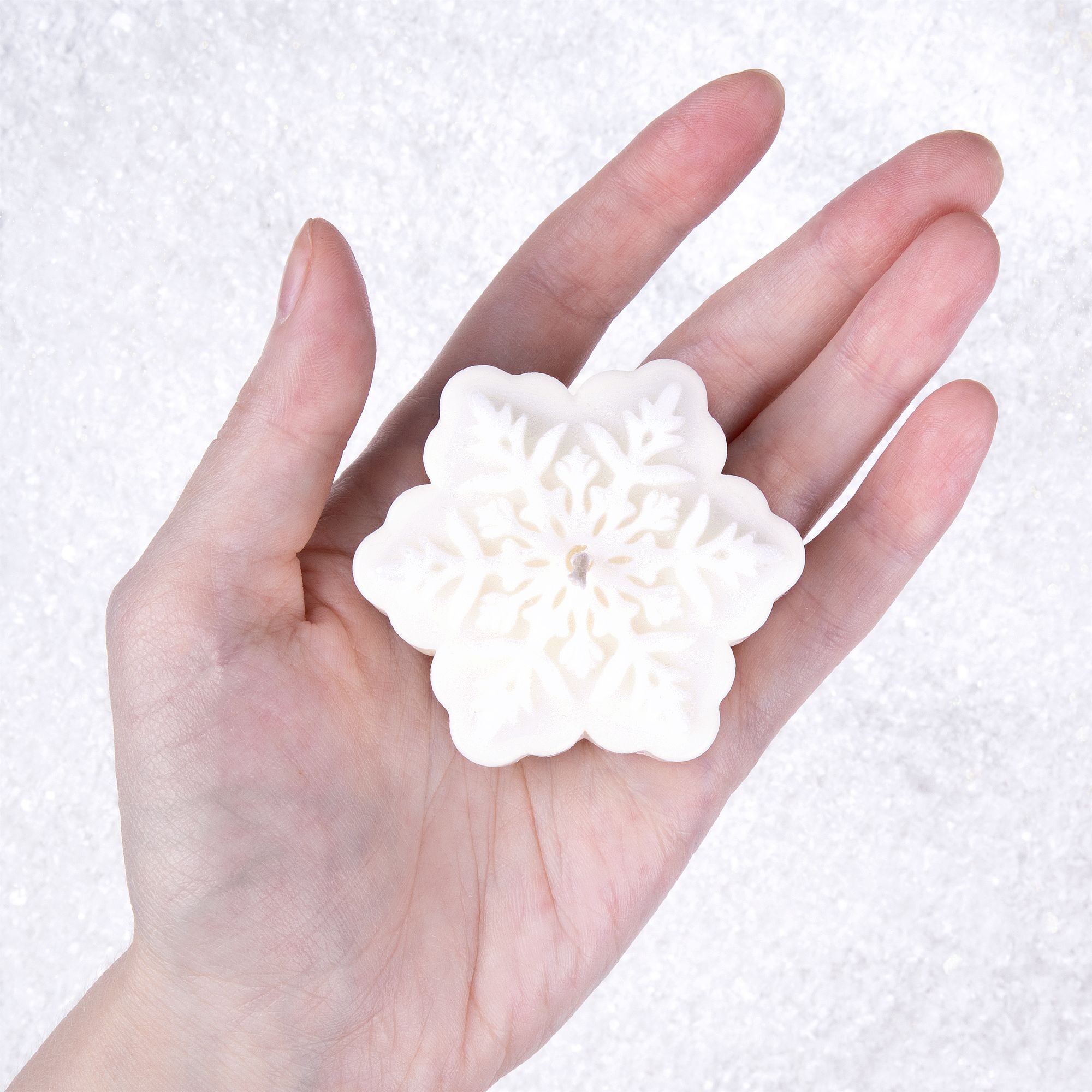 Свеча Snowlight 2, белая, 6 см — изображение 2