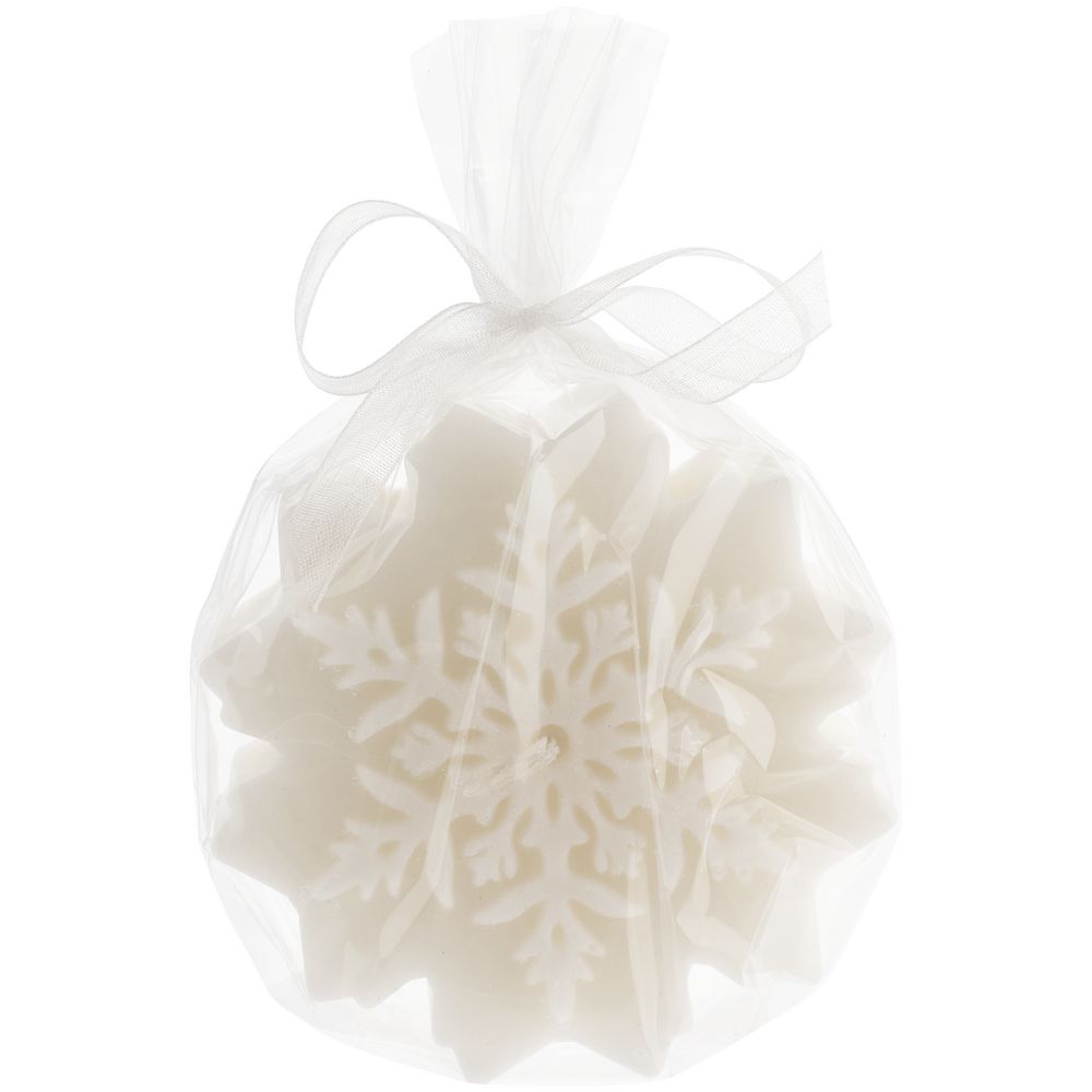 Свеча Snowflame 2, белая, 8 см — изображение 5