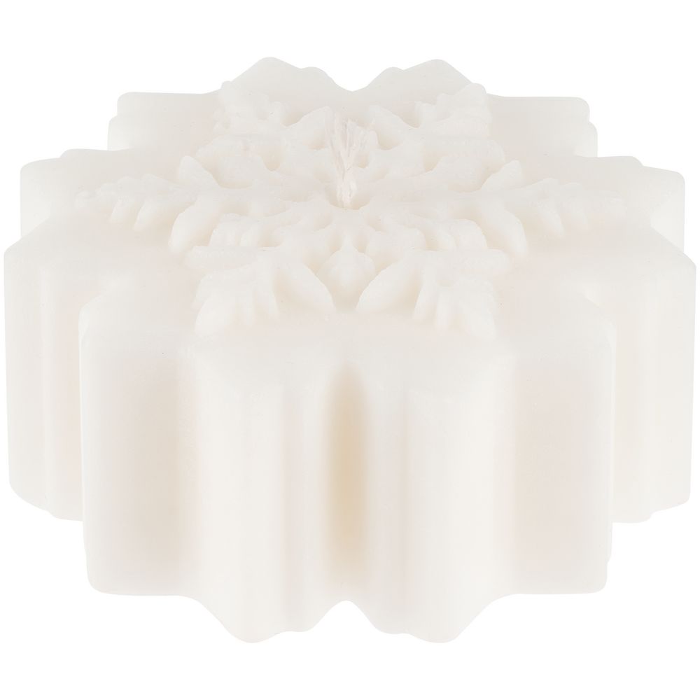 Свеча Snowflame 2, белая, 8 см — изображение 4
