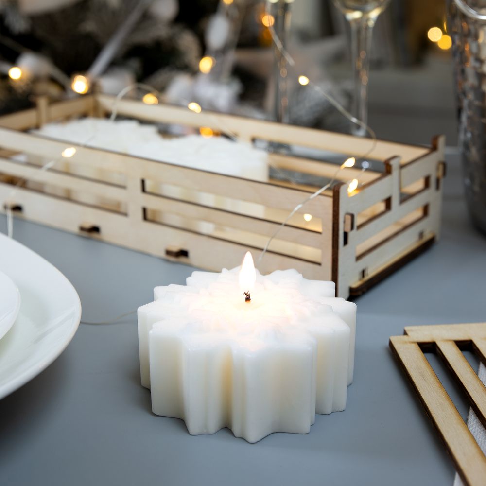 Набор свечей Snowflame, 8 см — изображение 2