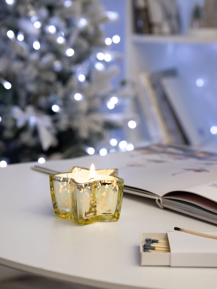 Свеча Wishlight, золотистая — изображение 4