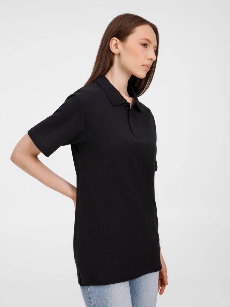 Рубашка поло унисекс Tervise, черная — изображение 11