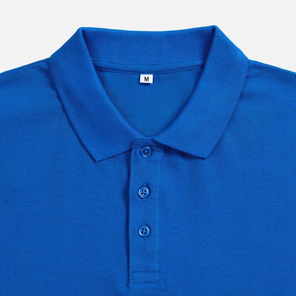 Рубашка поло унисекс Upswing, ярко-синяя — изображение 4