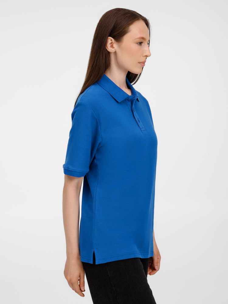 Рубашка поло унисекс Upswing, ярко-синяя — изображение 10