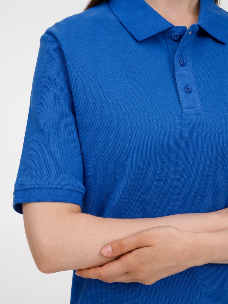 Рубашка поло унисекс Upswing, ярко-синяя — изображение 11