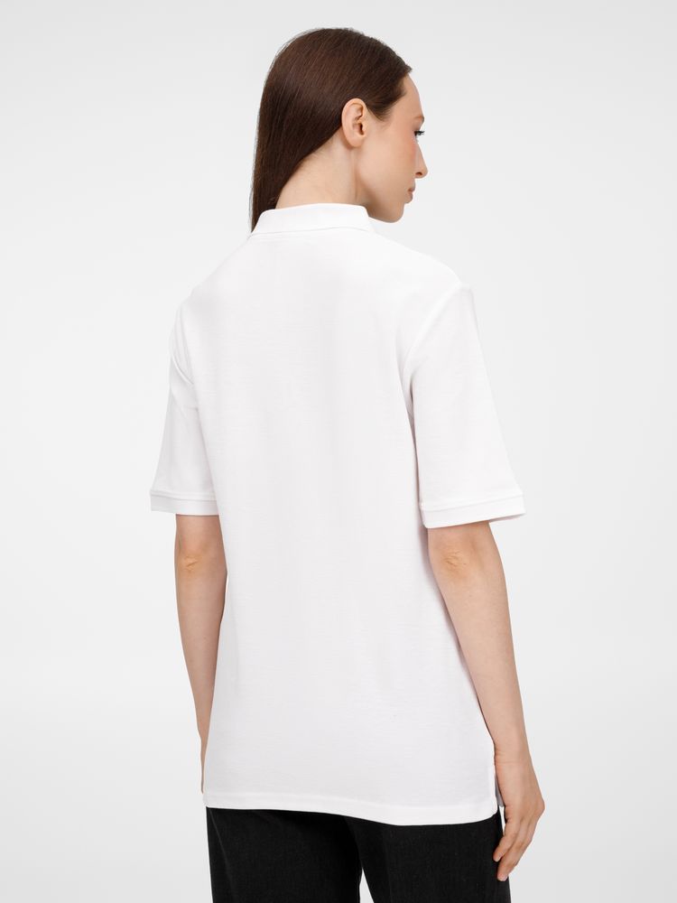 Рубашка поло унисекс Upswing, белая — изображение 13