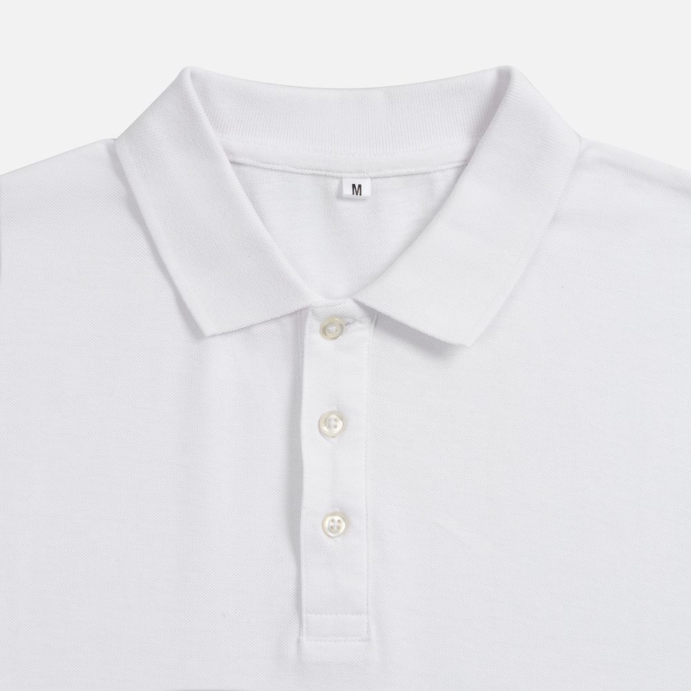 Рубашка поло унисекс Upswing, белая — изображение 4