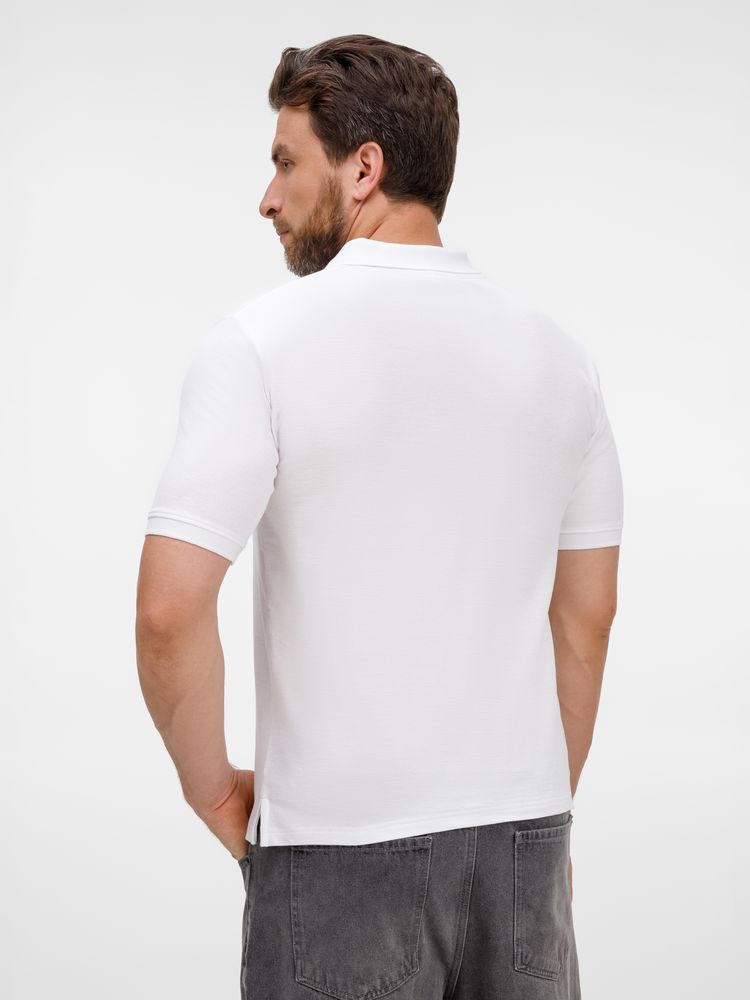 Рубашка поло унисекс Upswing, белая — изображение 8