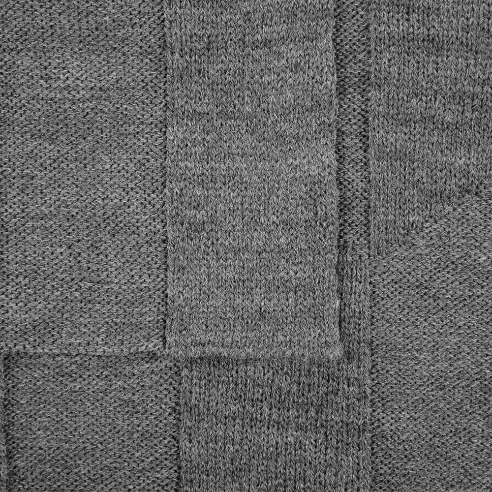 Плед Rombus, серый меланж — изображение 4