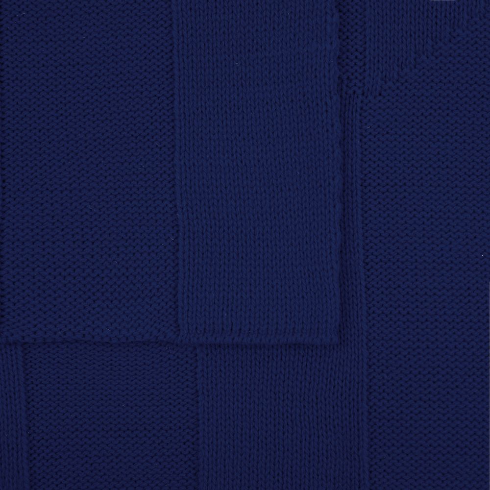 Плед Rombus, темно-синий (сапфир) — изображение 4