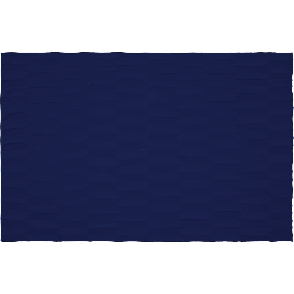 Плед Rombus, темно-синий (сапфир) — изображение 5