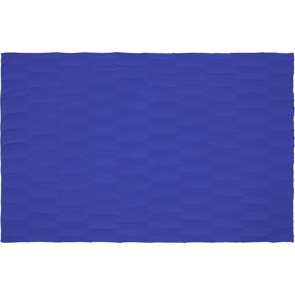 Плед Rombus, синий (василек) — изображение 5