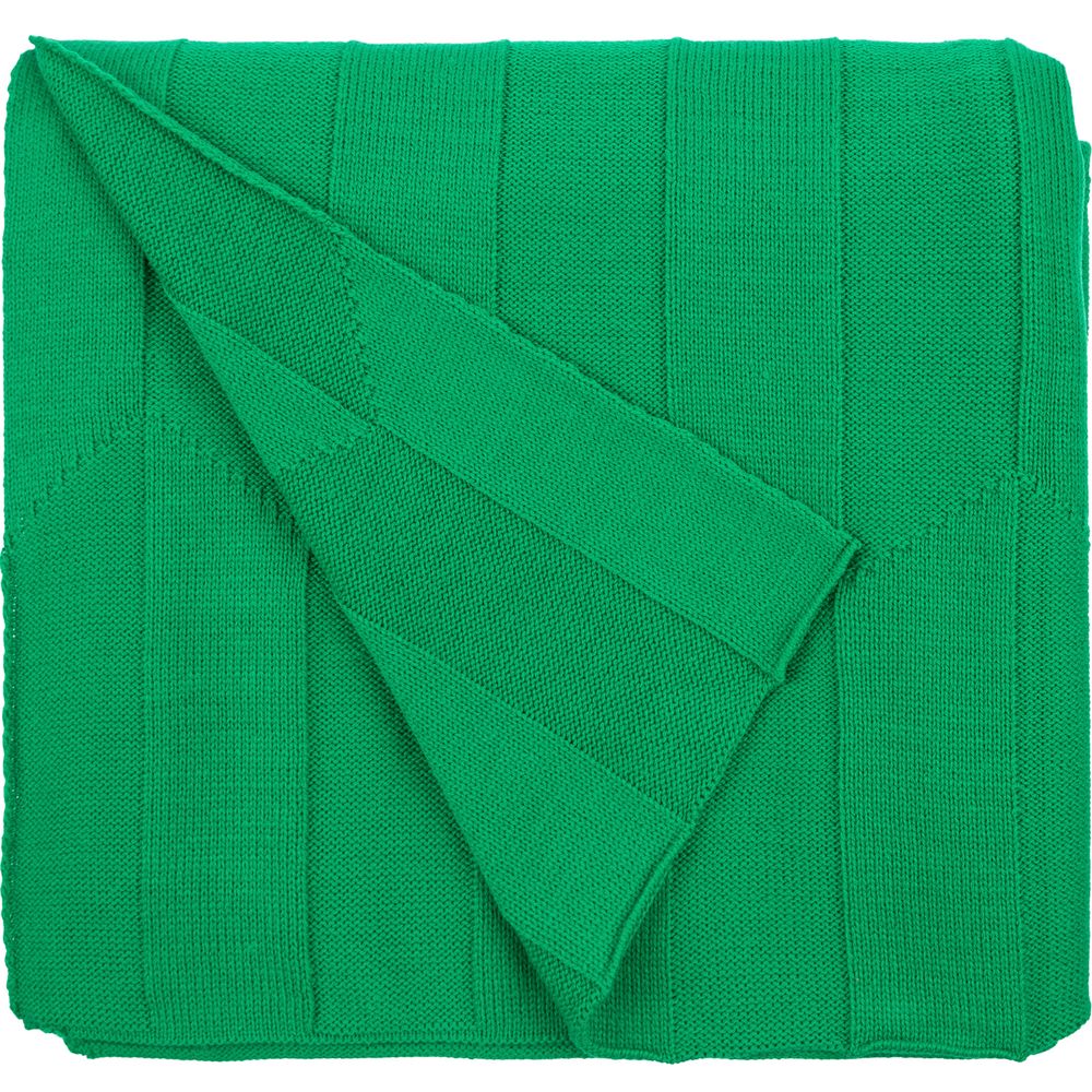 Плед Rombus, зеленый — изображение 3