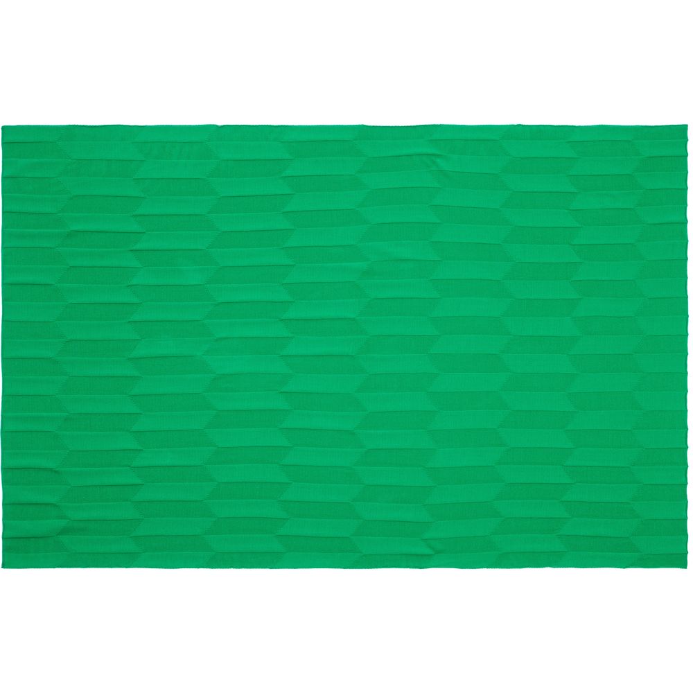 Плед Rombus, зеленый — изображение 5