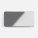 Значок Magnet Matto, серебристый глянцевый