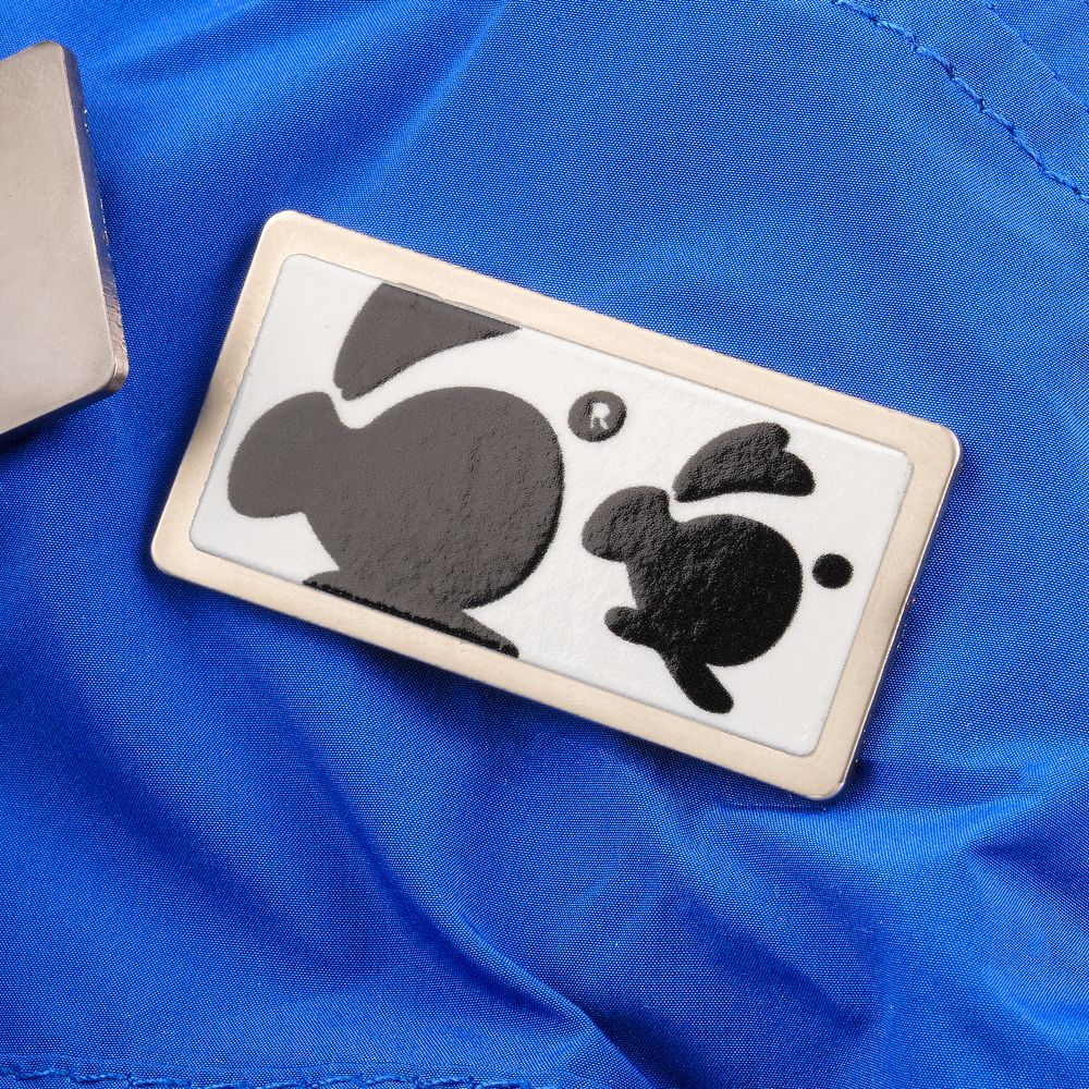 Значок Sanga Matto, серебристый — изображение 3