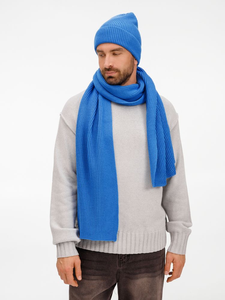 Шапка Nobilis Mono, синяя (аква) — изображение 9