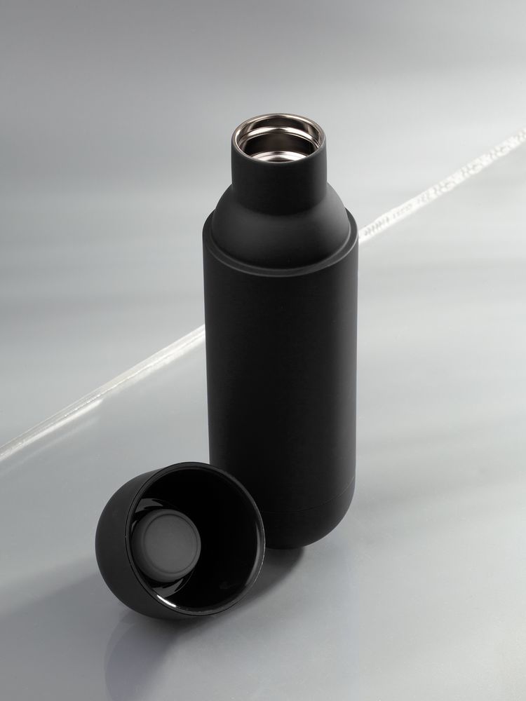 Термос Tubula Soft Touch, черный — изображение 5