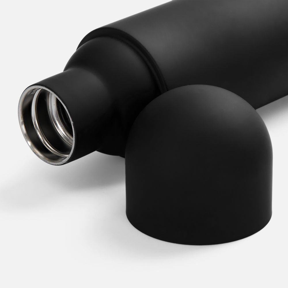 Термос Tubula Soft Touch, черный — изображение 2