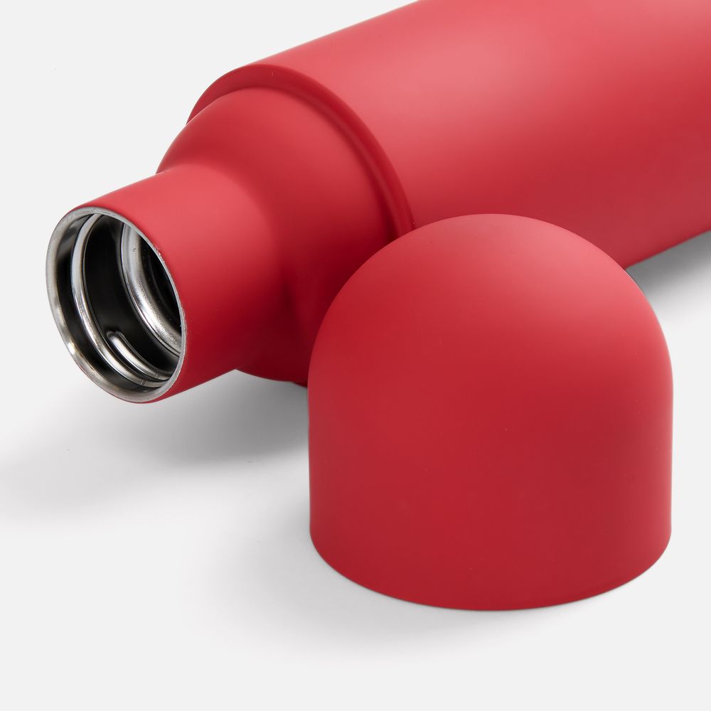 Термос Tubula Soft Touch, красный — изображение 2