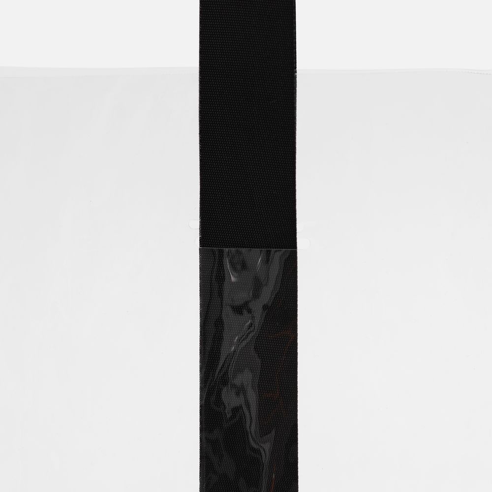 Шопер Clear Fest, ver.2, прозрачный с черными ручками — изображение 6